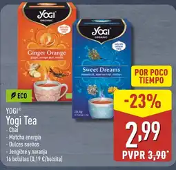 ALDI YOGI Yogi Tea oferta