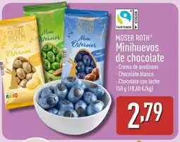 ALDI MOSER ROTH Minihuevos de chocolate oferta