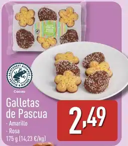 ALDI Galletas de Pascua oferta