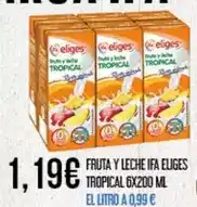 Claudio Eliges - fruta y leche ifa oferta