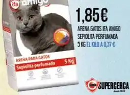 Claudio Amigo - arena gatos ifa sepiolita perfumada oferta