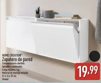HOME CREATION Zapatero de pared