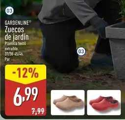 ALDI GARDENLINE Zuecos de jardín oferta