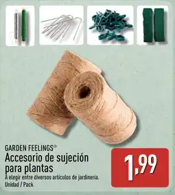 ALDI GARDEN FEELINGS Accesorio de sujeción para plantas oferta