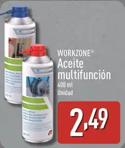ALDI WORKZONE Aceite multifunción oferta