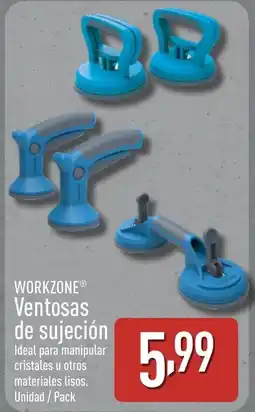 ALDI WORKZONE Ventosas de sujeción oferta