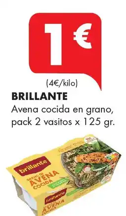 Supermercados Lupa BRILLANTE Avena cocida en grano oferta