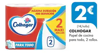 Supermercados Lupa COLHOGAR Papel de cocina para todo oferta