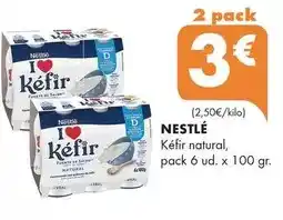 Supermercados Lupa Nestlé - kéfir natural oferta