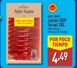 ALDI AIRE SANO Jamón DOP Teruel XXL oferta