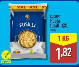 ALDI CUCINA Pasta fusilli XXL oferta