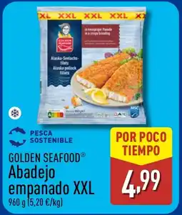 ALDI GOLDEN SEAFOOD Abadejo empanado XXL oferta