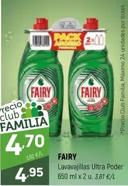 Coviran FAIRY Lavavajillas Ultra Poder oferta