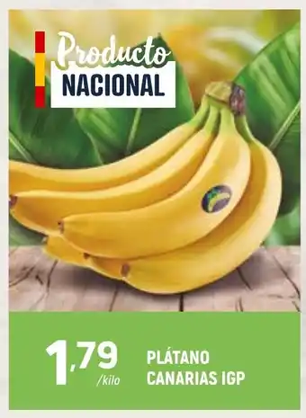 Plátano canarias igp