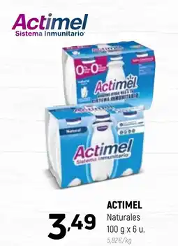 Coviran ACTIMEL Naturales oferta