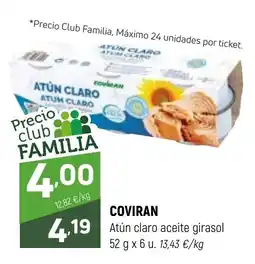 Coviran COVIRAN Atún claro aceite girasol oferta