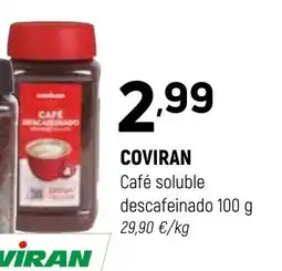 Coviran COVIRAN Café soluble descafeinado oferta