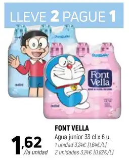 Coviran FONT VELLA Agua junior oferta