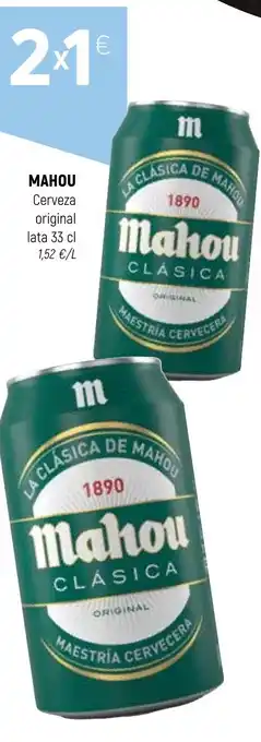 MAHOU Cerveza original