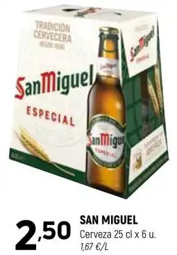 Coviran SAN MIGUEL Cerveza oferta