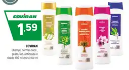 Coviran COVIRAN Champú normal-seco, graso, liso, anticaspa o rizado oferta