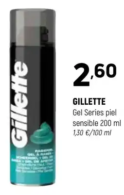 Coviran GILLETTE Gel Series piel sensible oferta