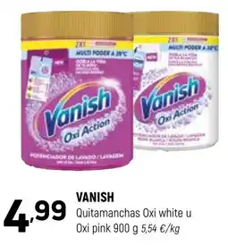 Coviran VANISH Quitamanchas Oxi white u Oxi pink oferta