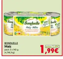 Hiper Usera BONDUELLE Maíz oferta