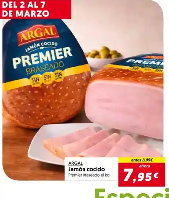 Hiper Usera ARGAL Jamón cocido oferta