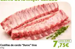 Hiper Usera Costillas de cerdo Duroc tiras oferta