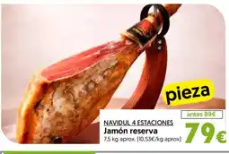Hiper Usera NAVIDUL 4 ESTACIONES Jamón reserva oferta