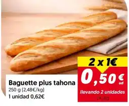 Hiper Usera Baguette plus tahona oferta