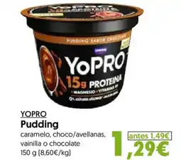 Hiper Usera YOPRO Pudding oferta
