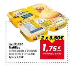 Hiper Usera LA LECHERA Natillas oferta