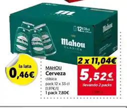 Hiper Usera MAHOU Cerveza oferta
