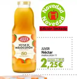 Hiper Usera JUVER Néctar melocotón oferta