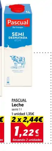 Hiper Usera PASCUAL Leche oferta