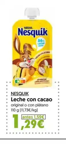 Hiper Usera NESQUIK Leche con cacao oferta