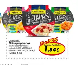 Hiper Usera CARRETILLA Platos preparados oferta