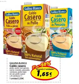 Hiper Usera GALLINA BLANCA Caldo casero oferta