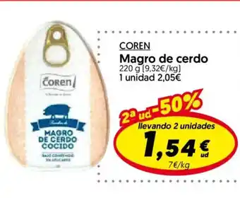 COREN Magro de cerdo