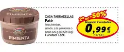 Hiper Usera CASA TARRADELLAS Paté oferta