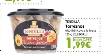 Hiper Usera TENDILLA Torreznos oferta