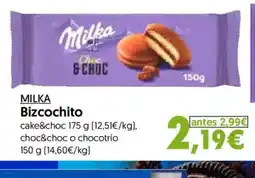 Hiper Usera MILKA Bizcochito oferta