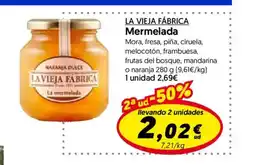 Hiper Usera LA VIEJA FÁBRICA mermelada oferta