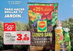 Carrefour COMPO SANA Sustrato universal oferta