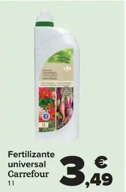 Carrefour Fertilizante universal Carrefour oferta