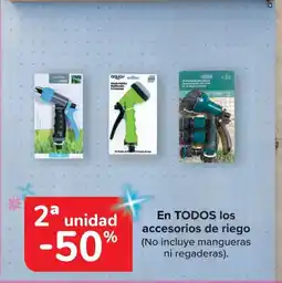 Carrefour En todos los accesorios de riego oferta