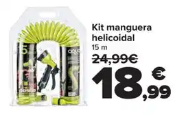 Carrefour Kit manguera helicoidal oferta