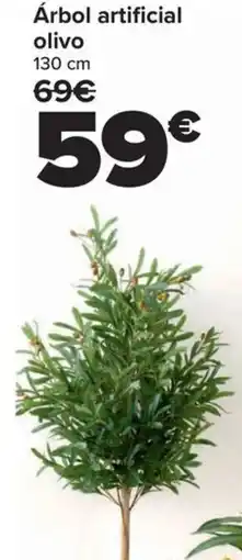 Carrefour Árbol artificial olivo oferta